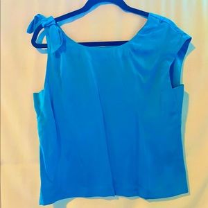 Maeve for Anthropologie silk satin sleeveless blouse/ shell. New w tag.